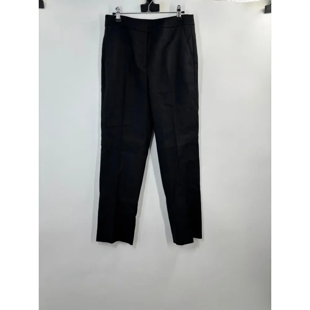 J.Crew Kate straight-leg pant in stretch linen blend